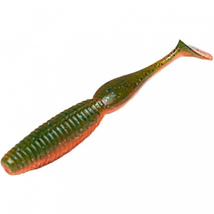 Мягкая съедобная приманка LUCKY JOHN PRO SERIES MEGAWORM 4in (101мм ), цвет T56 5шт 140191-T56