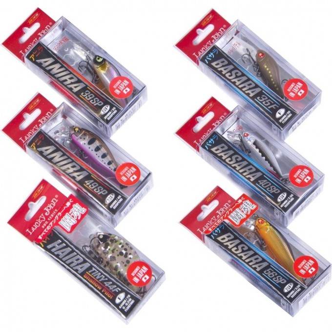 Набор воблеров LUCKY JOHN PRO SERIES 06 SET 6шт. LJVP-006SET