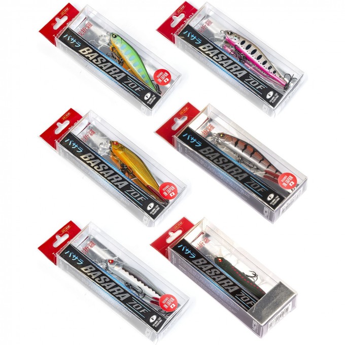 Набор воблеров LUCKY JOHN PRO SERIES BASARA F 07.00/012SET 6шт. LJVP-012SET