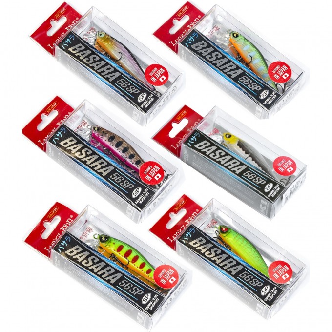 Набор воблеров LUCKY JOHN PRO SERIES BASARA SP 05.60/023SET 6шт. LJVP-023SET