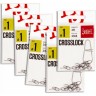 Набор застежек LUCKY JOHN PRO SERIES CROSSLOCK 001 5х10шт. LJP5110-001SET