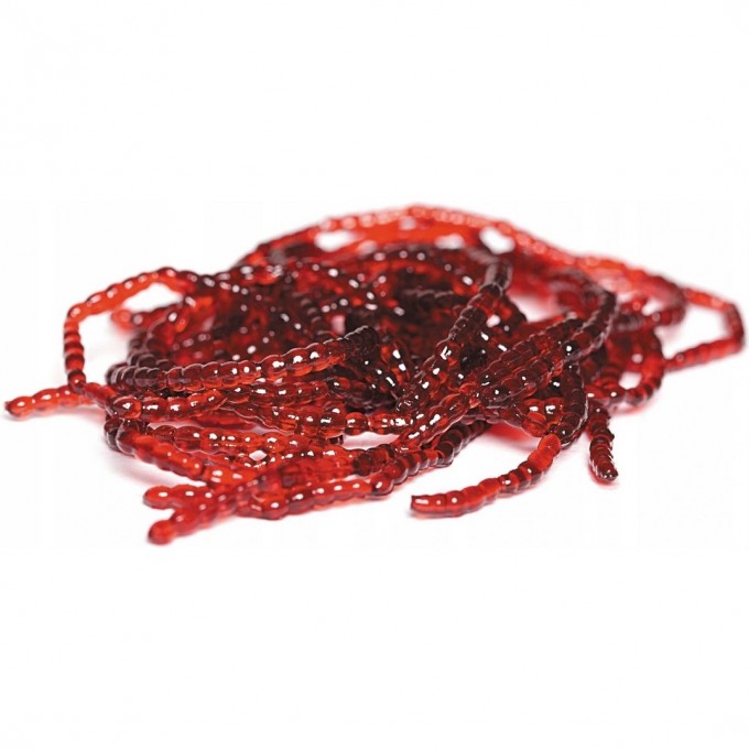 Насадки искусственные съедобные LUCKY JOHN PRO SERIES EXTRA BLOOD WORM XL Мотыль 160Шт. 140201-002