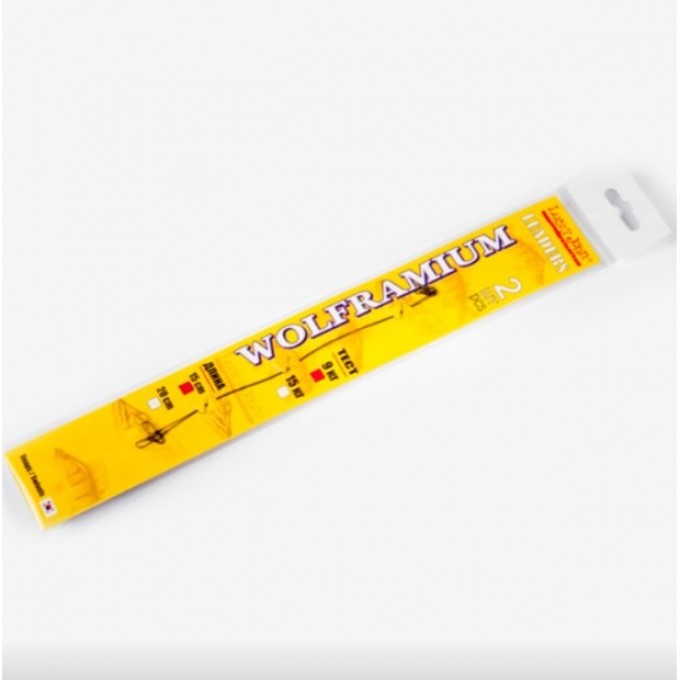 Поводки вольфрамовые LUCKY JOHN нагрузка 15 кг длина 20См 2Шт. LJW7306-20