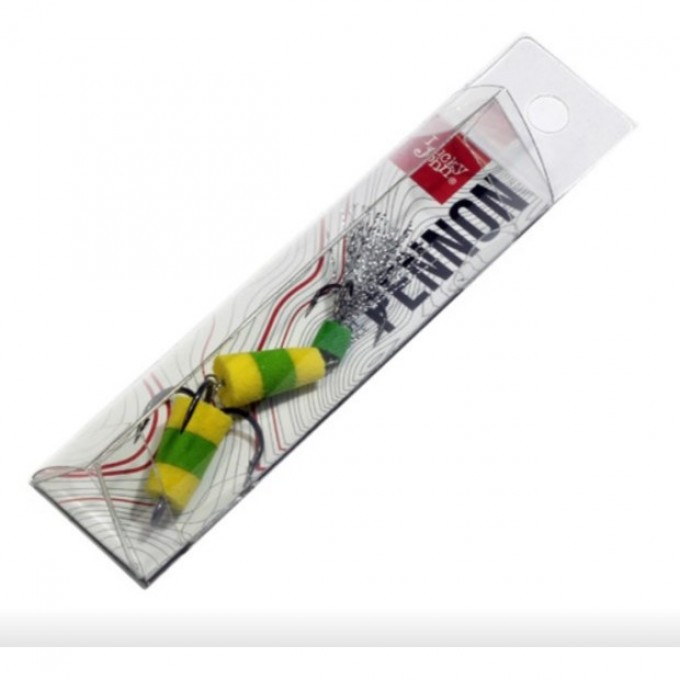 Приманка джиговая LUCKY JOHN PENNON 12 см, цвет Жел./зел./жел. В Блистере FB3001685