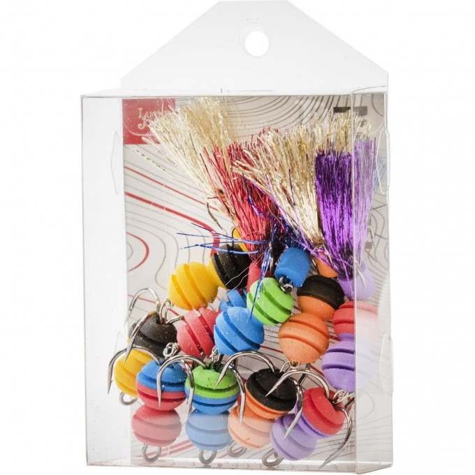 Приманка джиговая LUCKY JOHN PENNON ROLLERWORM MIX2 5шт. LJPB003-02