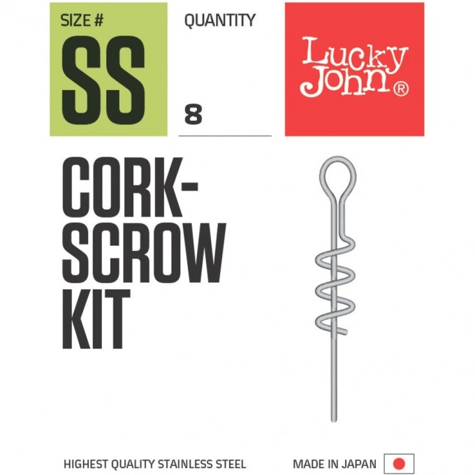 Спирали LUCKY JOHN Pro Series для крепления силиконовых приманок 10шт LJP5120-001