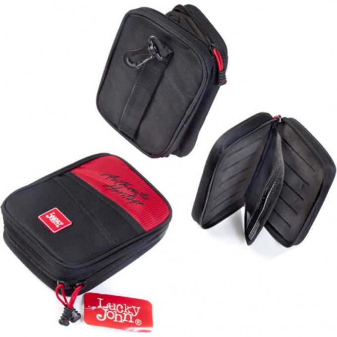 Сумочка рыболовная для приманок LUCKY JOHN CARABINER LURE BAG LJ141B