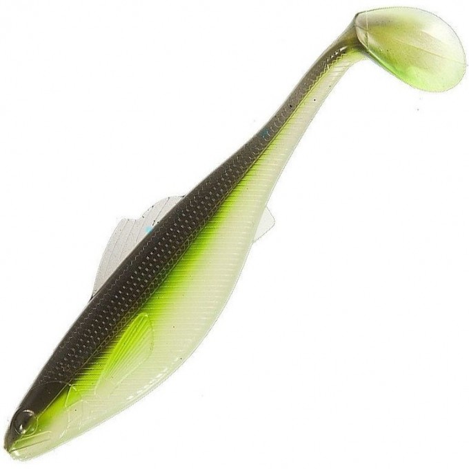 Виброхвост LUCKY JOHN PRO SERIES ROACH PADDLE TAIL 3.5in (8,9 см), цвет g02 6Шт. 140180-G02