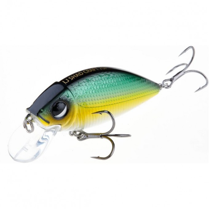 Воблер плавающий LUCKY JOHN ORIGINAL SHAD CRAFT 7 см, цвет a037 LJO1107F-A037