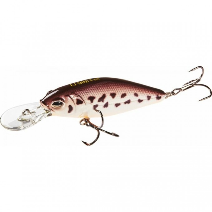 Воблер плавающий LUCKY JOHN ORIGINAL SHAD-XDR 8 см, цвет 004 LJO0308FDR-004