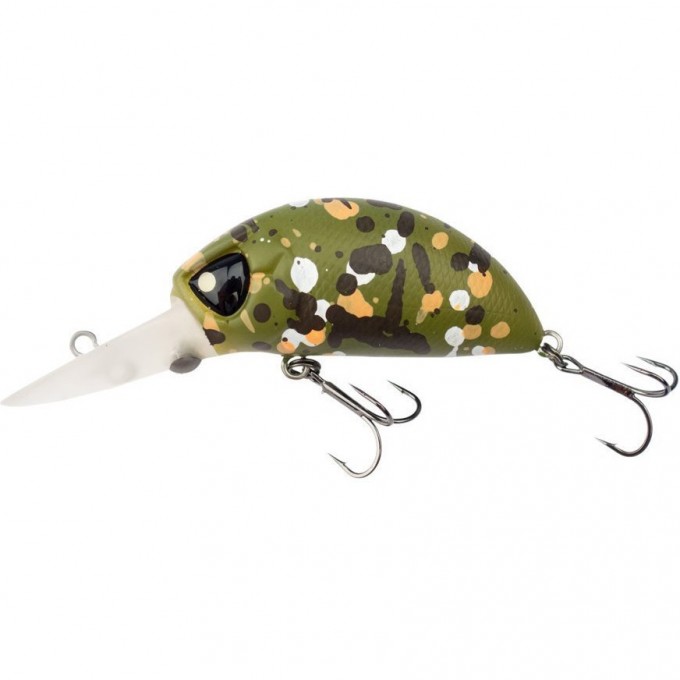 Воблер плавающий LUCKY JOHN PRO SERIES HAIRA TINY 3,3 см, цвет 504 Plus Foot HAT33LBF-504