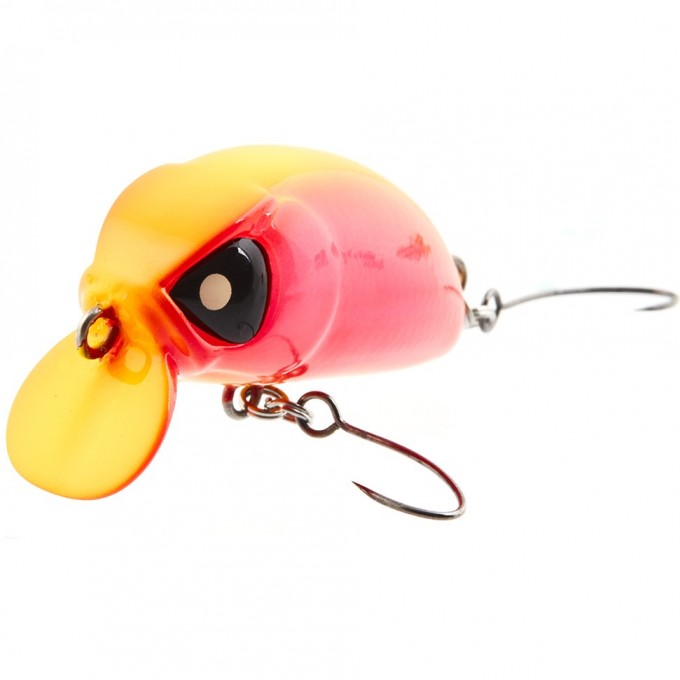 Воблер плавающий LUCKY JOHN PRO SERIES HAIRA TINY ATG 3,3 см, цвет 801 Shallow Pilot HATR33F-801