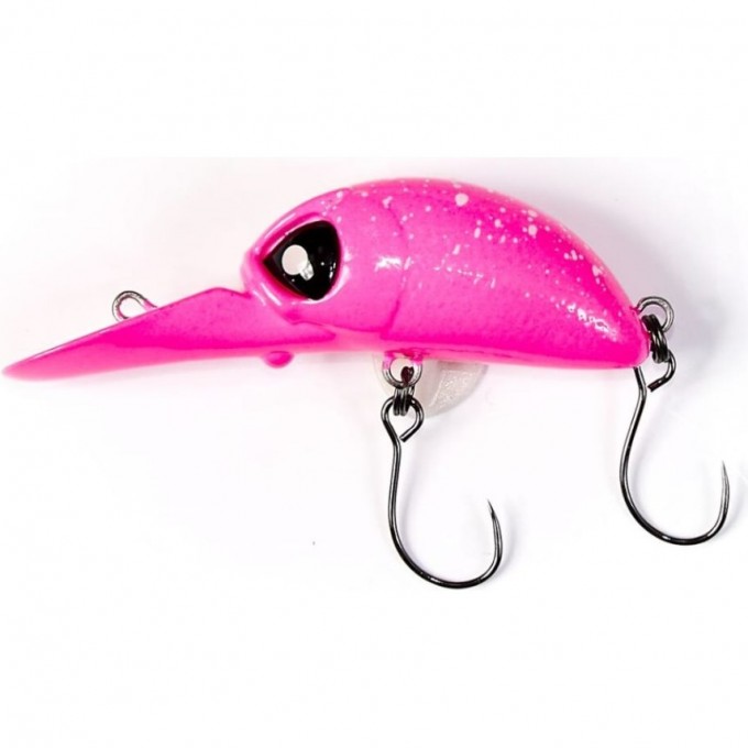 Воблер плавающий LUCKY JOHN PRO SERIES HAIRA TINY ATG 3,3 см, цвет 803 Plus Foot HATR33LBF-803