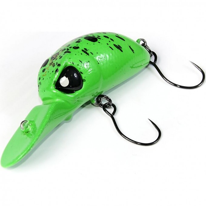 Воблер плавающий LUCKY JOHN PRO SERIES HAIRA TINY ATG 3,3 см, цвет 805 Plus Foot HATR33LBF-805