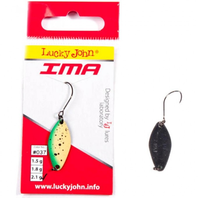 Блесна колеблющаяся LUCKY JOHN IMA 2,1 г, цвет 037 151021-037