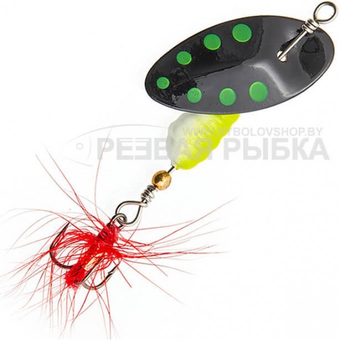 Блесна вращающаяся LUCKY JOHN EXCENTRIC IN-LINE №2, 4 г, цвет 001 LJEX02-001