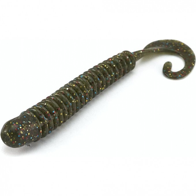 Твистеры съедобные LUCKY JOHN PRO SERIES BALLIST 2.5in (63 мм), цвет f08, 10 шт. 140101-F08