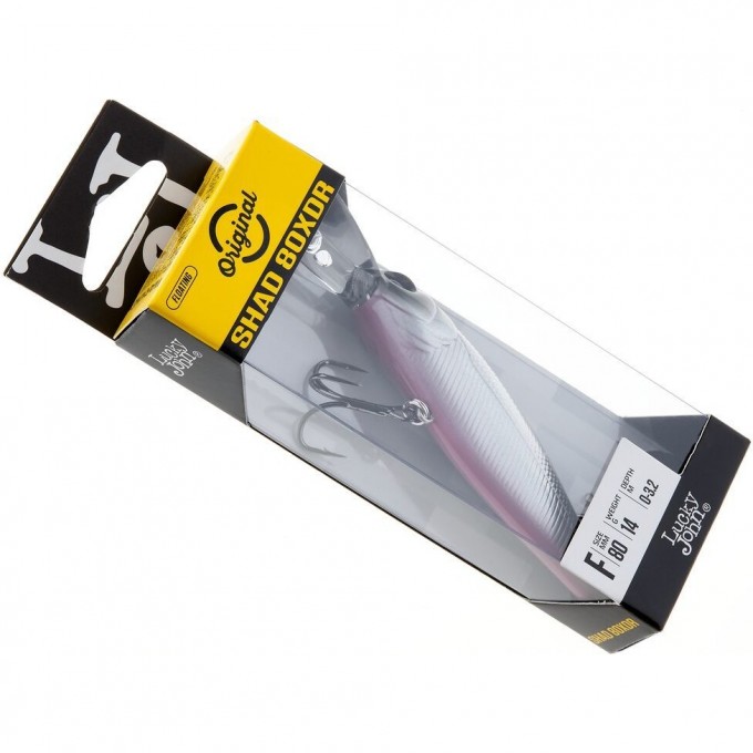 Воблер плавающий LUCKY JOHN ORIGINAL SHAD-XDR 8 см, цвет 003 LJO0308FDR-003