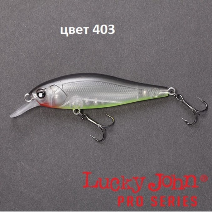Воблер плавающий LUCKY JOHN PRO SERIES ANIRA 3,9 см, цвет 403 AN39LBF-403