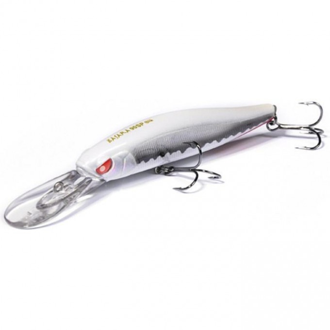 Воблер плавающий LUCKY JOHN PRO SERIES BASARA PLUS ONE 9 см, цвет 110 BA90FPO-110