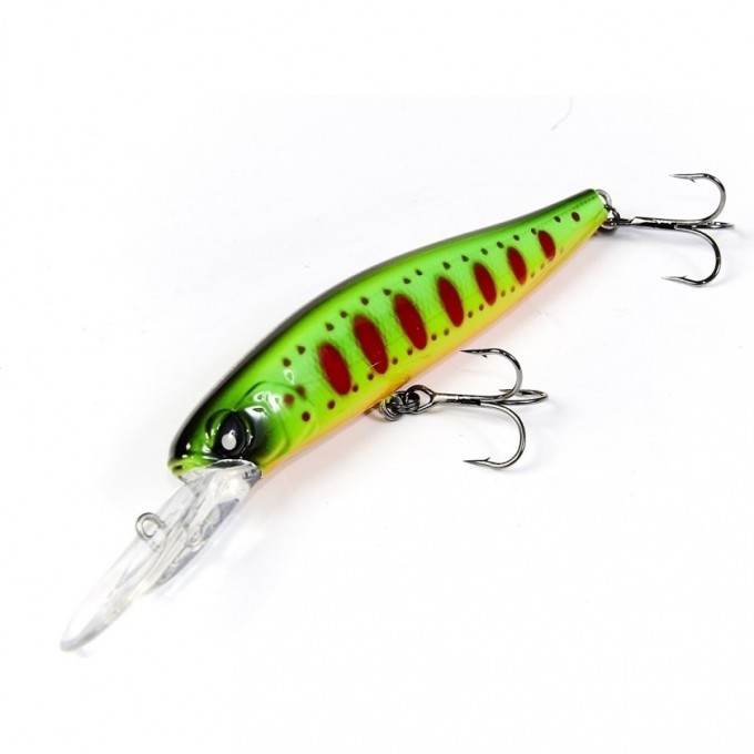 Воблер плавающий LUCKY JOHN PRO SERIES BASARA PLUS ONE 9 см, цвет 201 BA90FPO-201